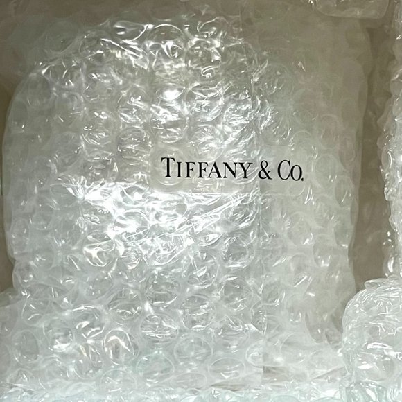 Tiffany & Co Crystal Rock Cut Votive Holder Vintage – NIB - Opened for Pix - Picture 6 of 14